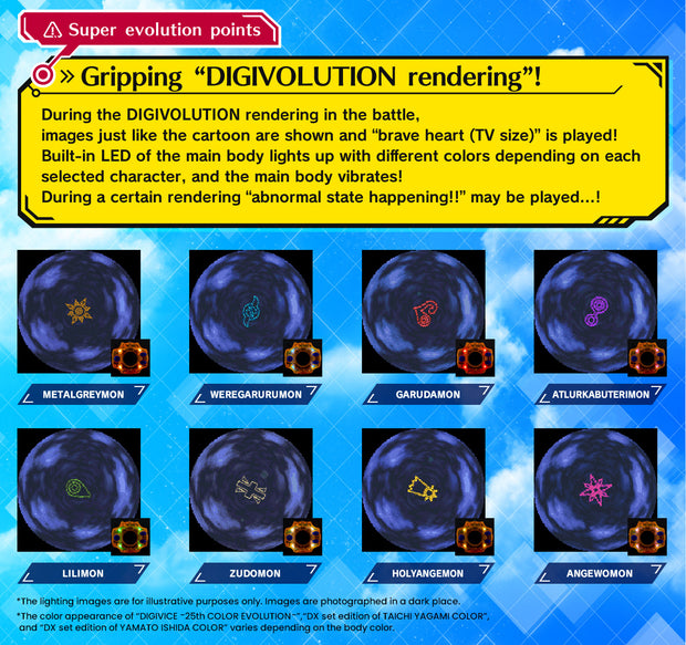 Digivice 25th Color Evolution Dx Set Ver. Taichi Yagami