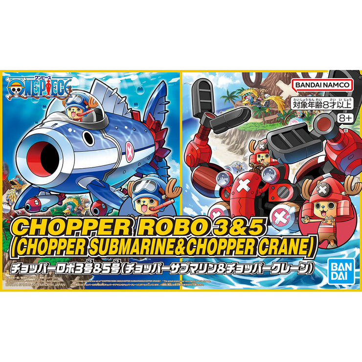 Chopper Robot 3 & 5 (Chopper Submarine & Chopper Crane)