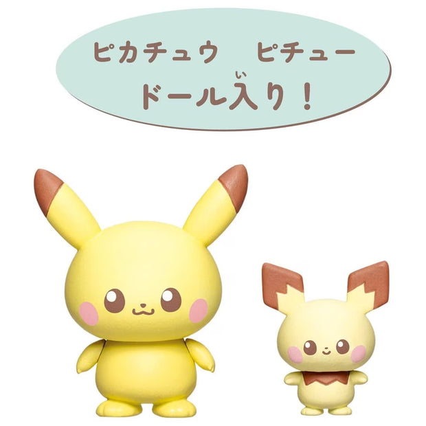 Pokemon Pokepeace House Living Pikachu & Pichu