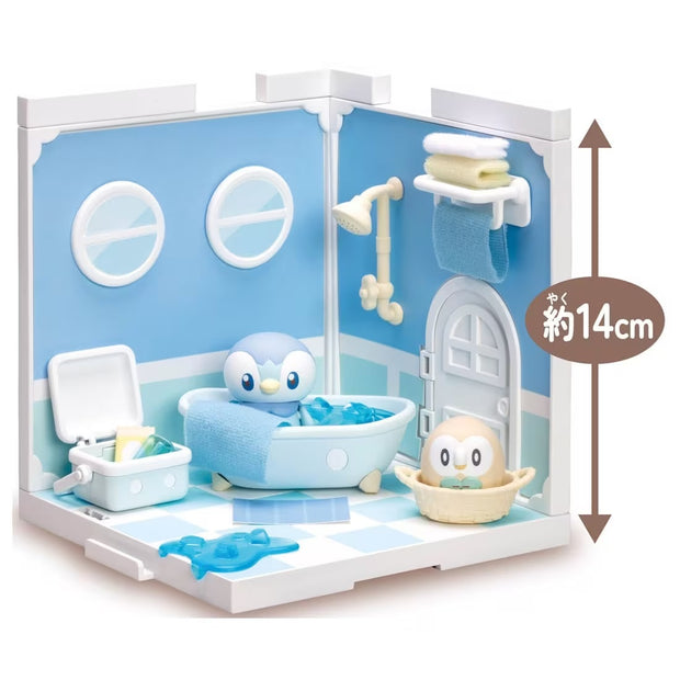 Pokemon Pokepeace House Bathroom Piplup & Rowlet