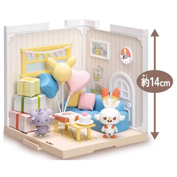 Pokemon Pokepeace House Lounge Scorbunny & Espurr