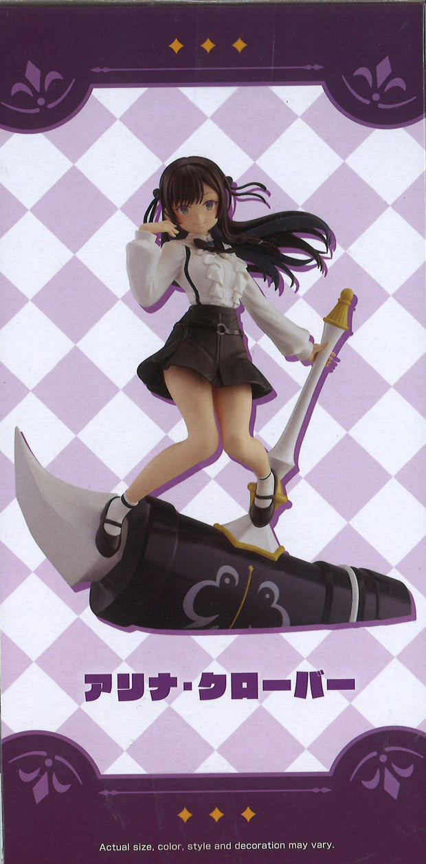 Banpresto I May Be A Guild Receptionist, But I Will Solo Any Boss To Clock Out On Time Alina Clover Figure