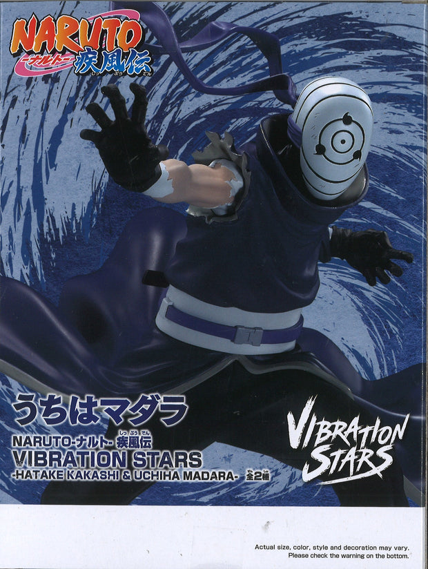 Banpresto Naruto Shippuden Vibration Stars Hatake Kakashi & Uchiha Madara (B: Uchiha Madara)