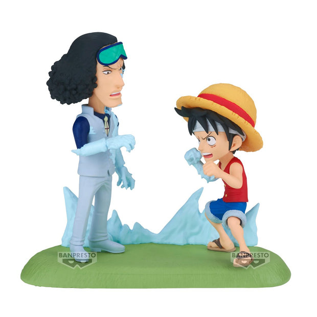 Banpresto One Piece World Collectable Figure Log Stories Monkey.D.Luffy Vs Kuzan