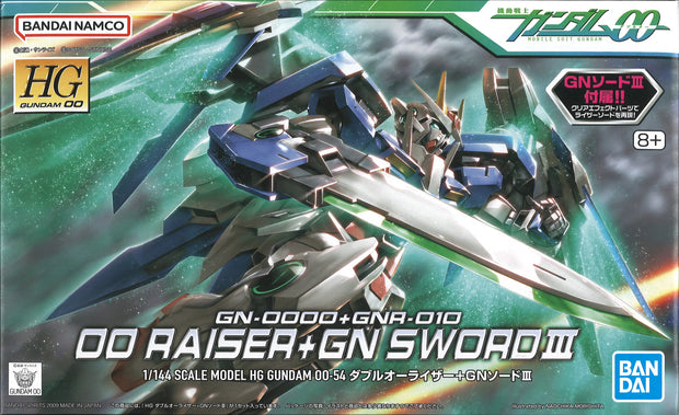 Hg 1/144 OO Raiser + GN Sword III