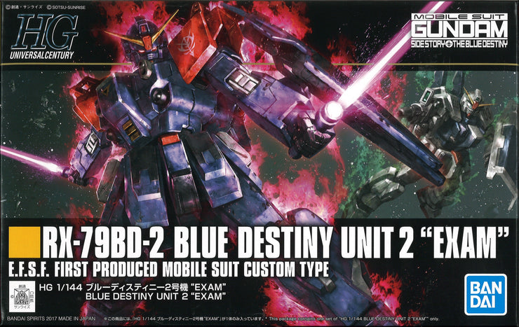 Hg 1/144 Blue Destiny Unit 2 Exam