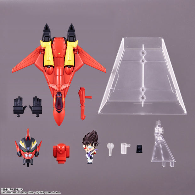 Tiny Session VF-19 Custom Fire Valkyrie with Basara Nekki