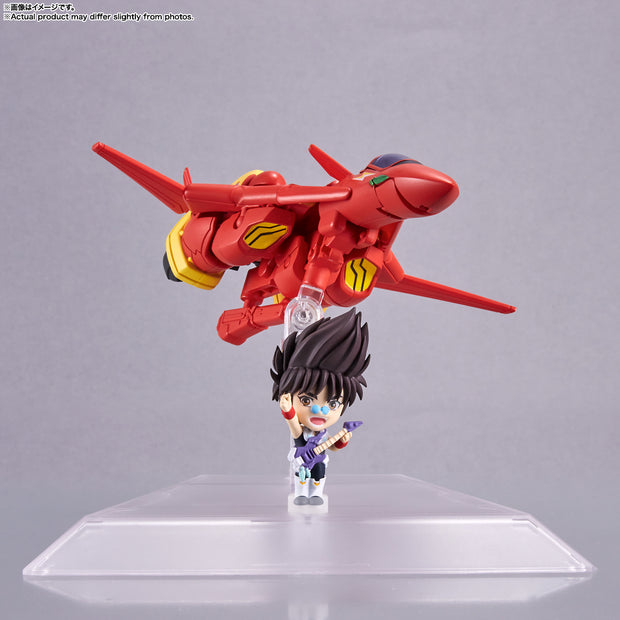 Tiny Session VF-19 Custom Fire Valkyrie with Basara Nekki