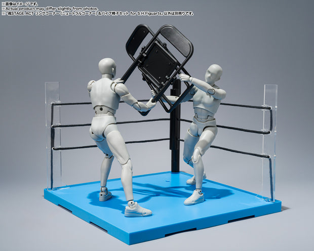 Tamashii Stage Act Ring (Neutral Corner) & Folding Chair Set For SHF