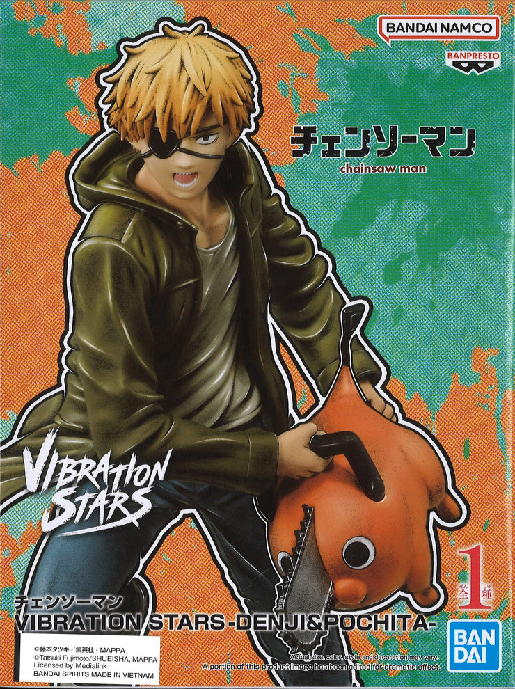 Chainsaw Man Vibration Stars Denji & Pochita