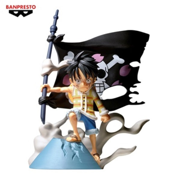 One Piece World Collectable Figure Log Stories Monkey.D.Luffy