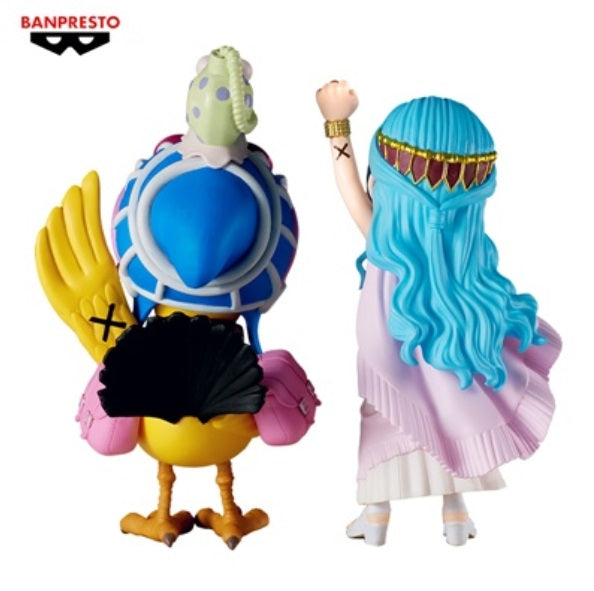 One Piece World Collectable Figure Log Stories Nefel Tari Vivi & Karoo