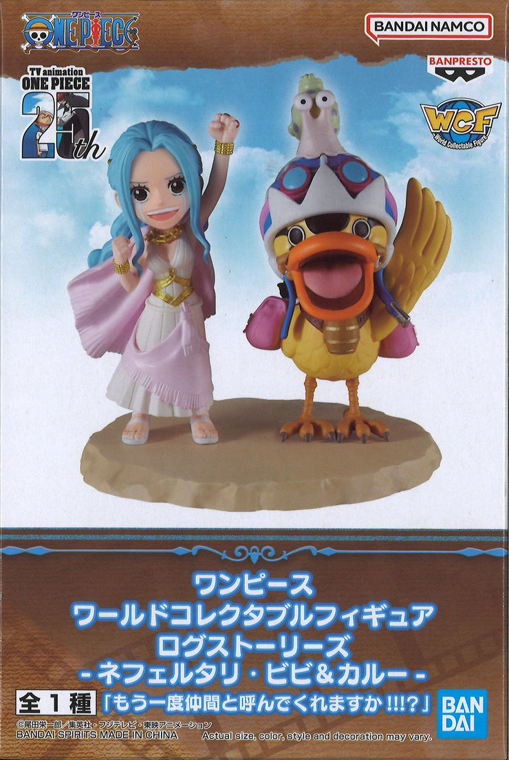 One Piece World Collectable Figure Log Stories Nefel Tari Vivi & Karoo