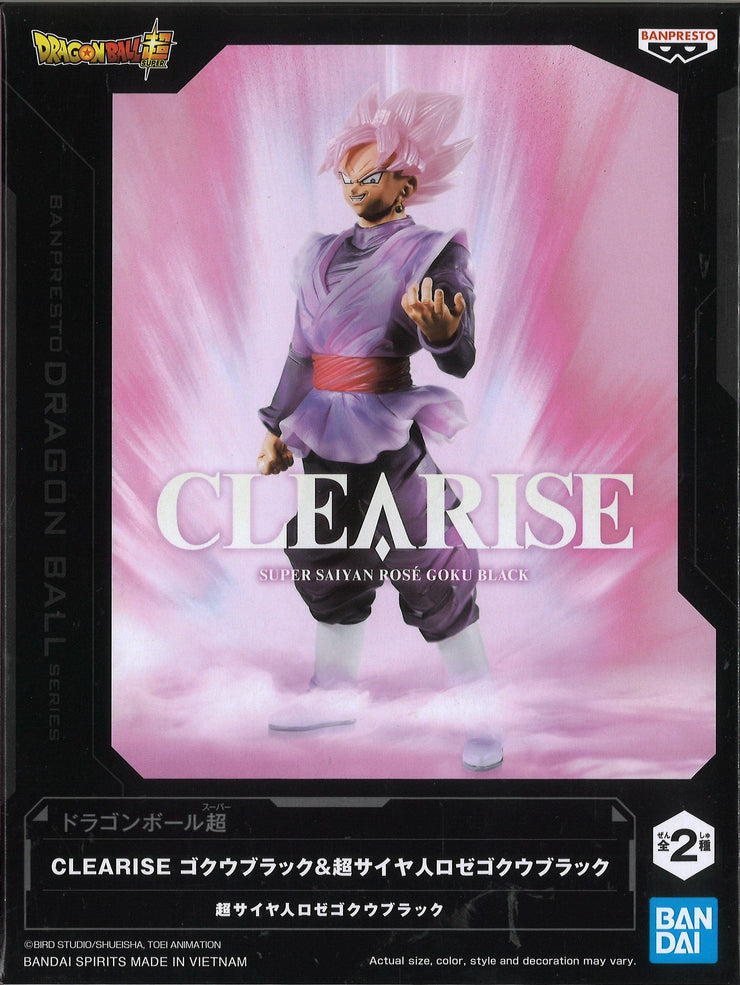 Dragon Ball Super Clearise Goku Black & Super Saiyan Rose Goku Black (B: Super Saiyan Rose Goku Black)