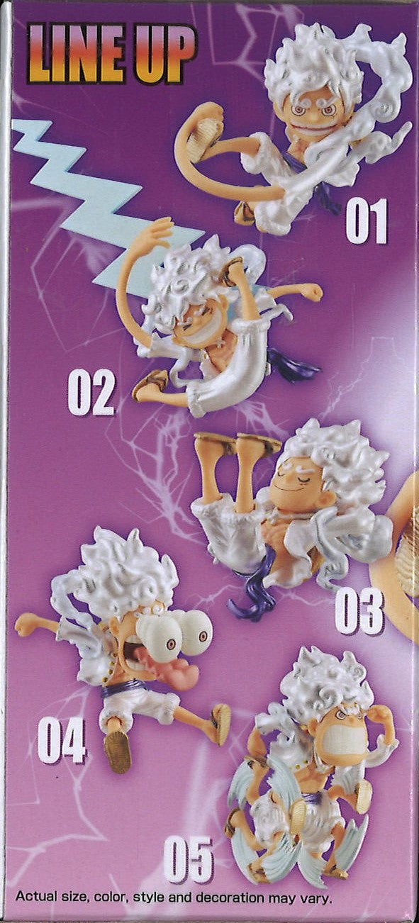 [Random Design] One Piece World Collectable Figure Monkey.D.Luffy Gear 5 Special Metallic Color Ver