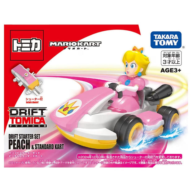 Tomica Mariokart Drift Starter Set Peach