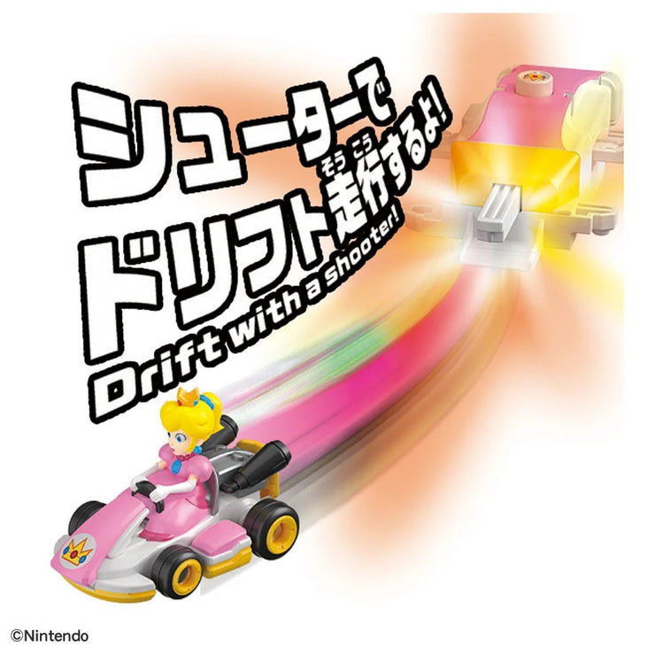 Tomica Mariokart Drift Starter Set Peach