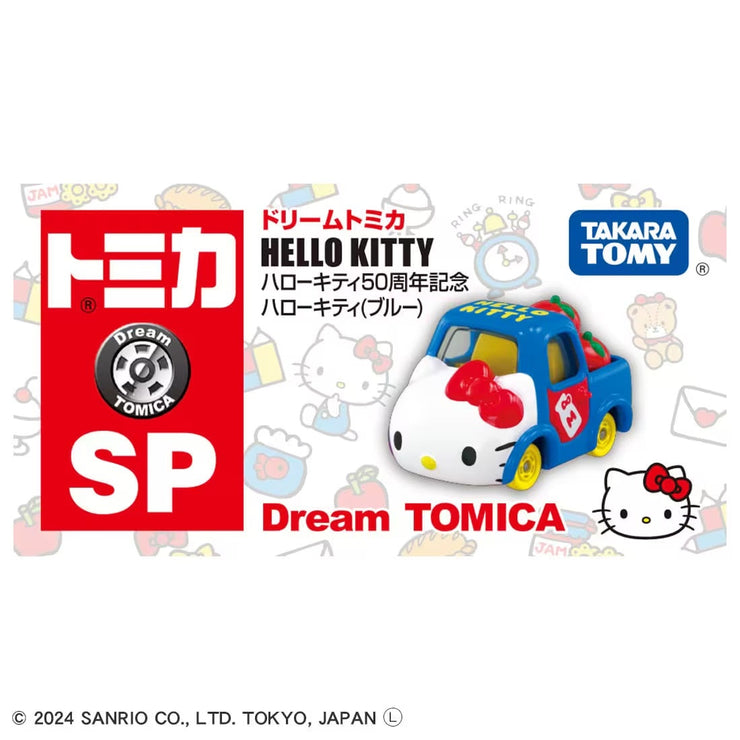 Tomica Dream Tomica SP Hello Kitty 50th Blue