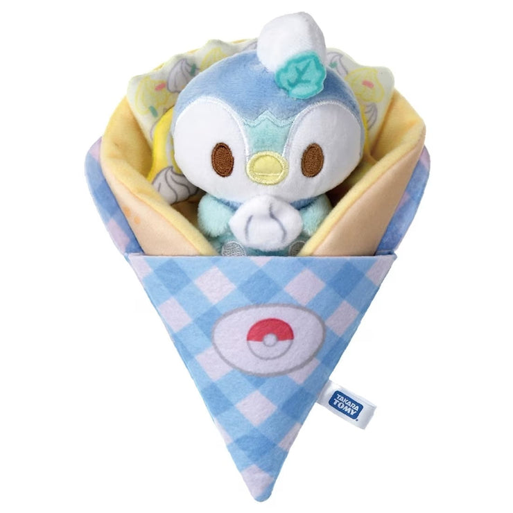 Pokemon Pokepeace Plush Swaddle Crepe Piplup