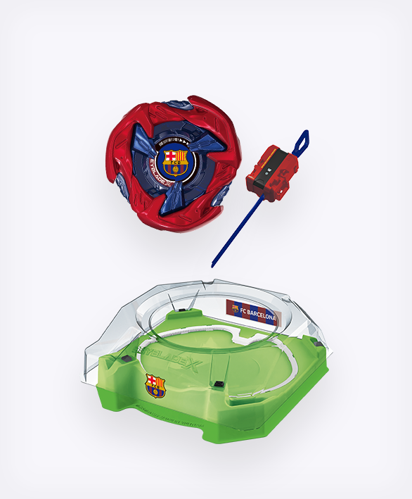 Beyblade X BXG-19 (UX-00) FC Barcelona DX Stadium Set