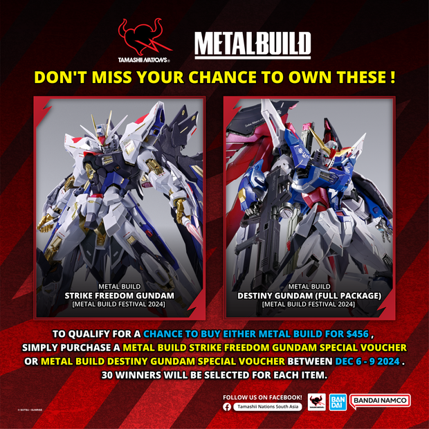 Metal Build STRIKE FREEDOM GUNDAM [Metal Build Festival 2024]