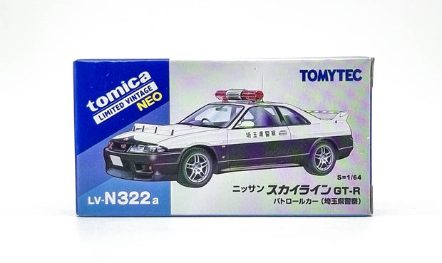 Tomy Tec LV-N322A Nissan Skyline GT-R Patrol Car Saitama Metropolitan Police