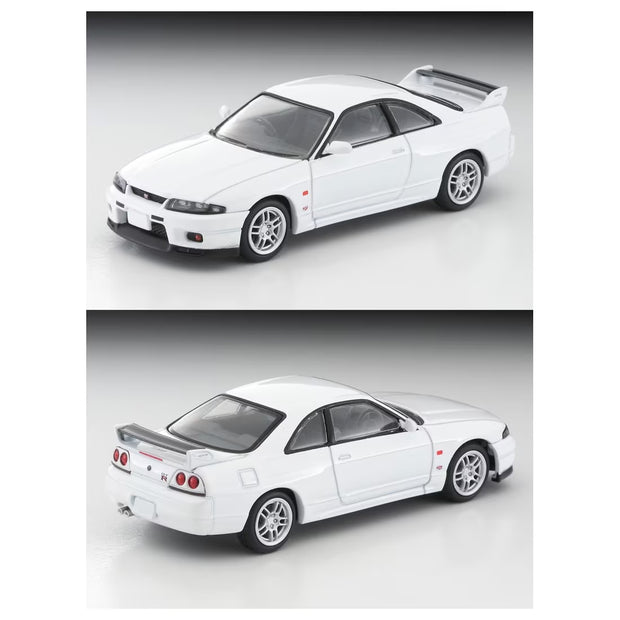 Tomy Tec LV-N308C Nissan Skyline GT-R V-Spec N1 White 1995 Model