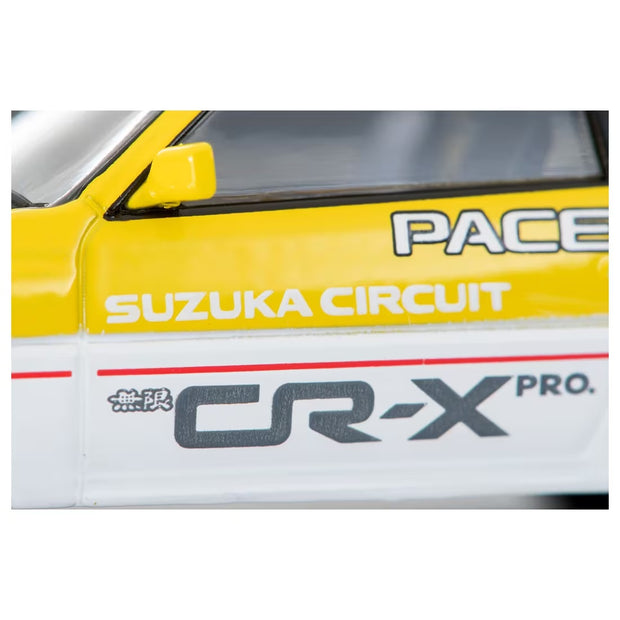 Tomy Tec LV-N318B Mugen CR-X Pro Suzuka Circuit Pace Car Yellow