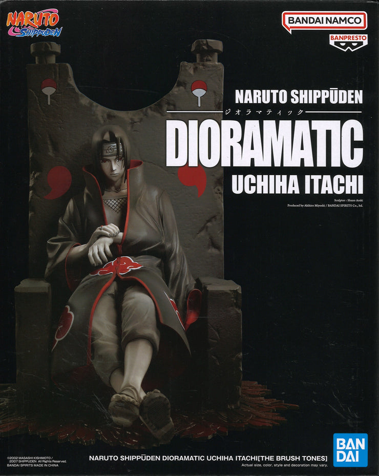 NARUTO figure Itachi Uchiha Ichiban kuji DIORAMATIC THE BRUSH