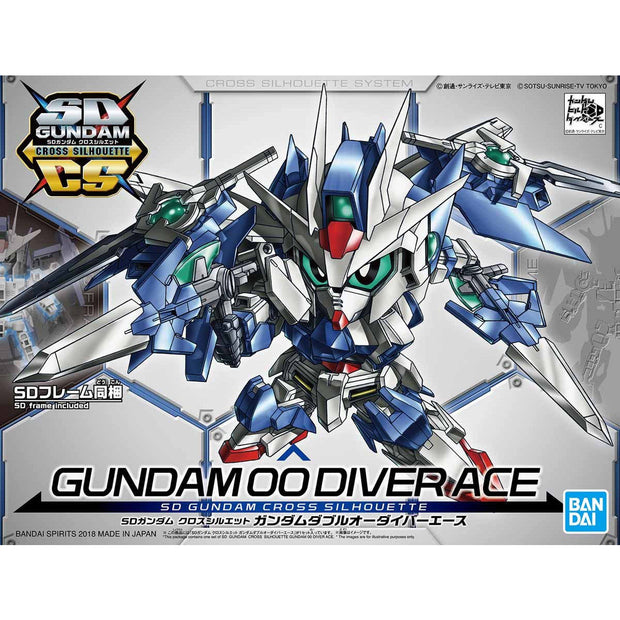 SD Gundam Cross Silhouette Gundam OO Diver Ace