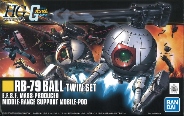 Hguc 1/144 Ball Twin Set