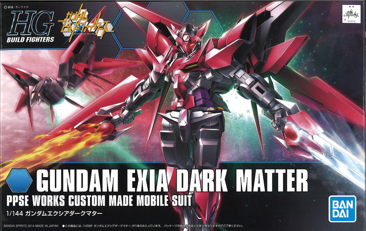 Hgbf 1/144 Gundam Exia Dark Matter