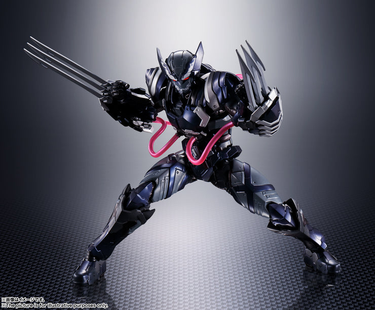 SHF Venom Symbiote Wolverine (Tech On Avengers)